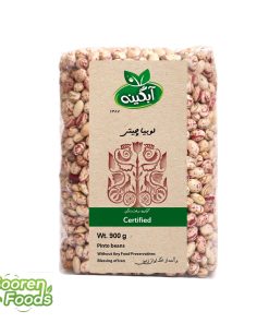 لوبیا چیتی ارگانیک آبگینه