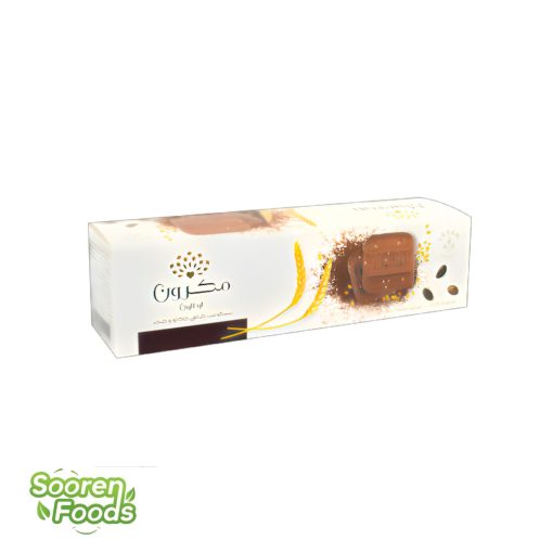 بیسکویت کاکائویی مکرون