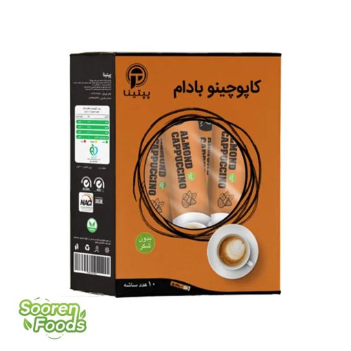 پودر کاپوچینو با طعم بادام گان پپتینا