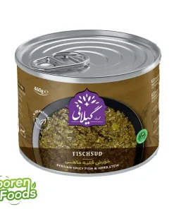 کنسرو قلیه ماهی بدون ماهی گیلانی