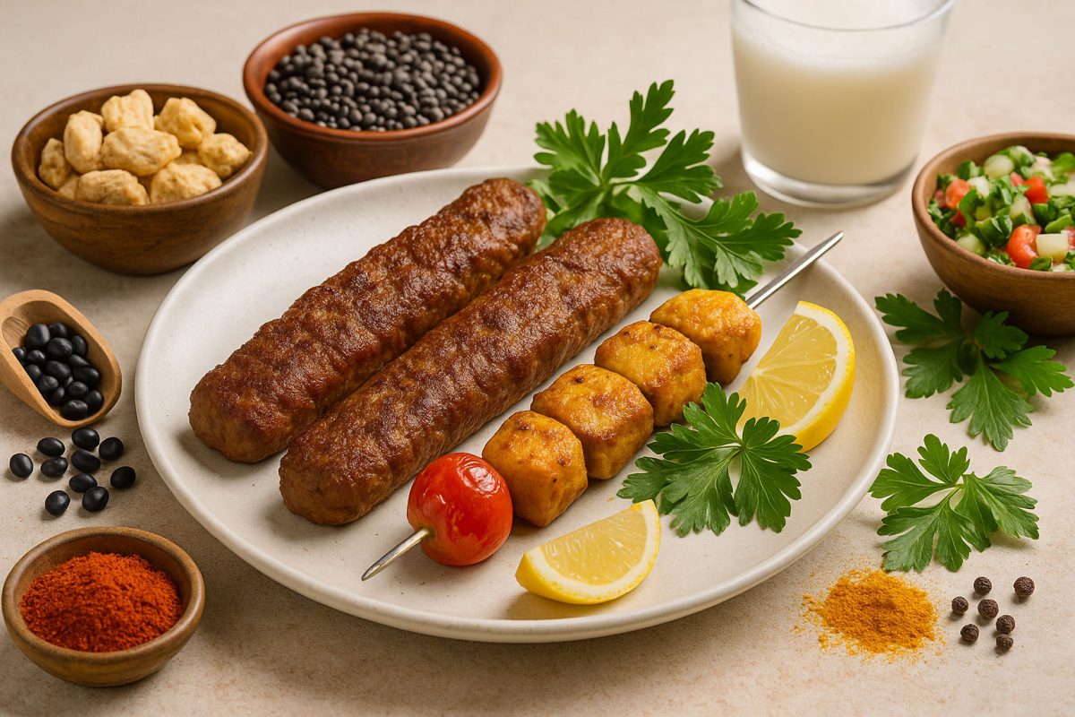 طرز تهیه گوشت گیاهی خانگی برای کباب کوبیده و جوجه گیاهی ایرانی