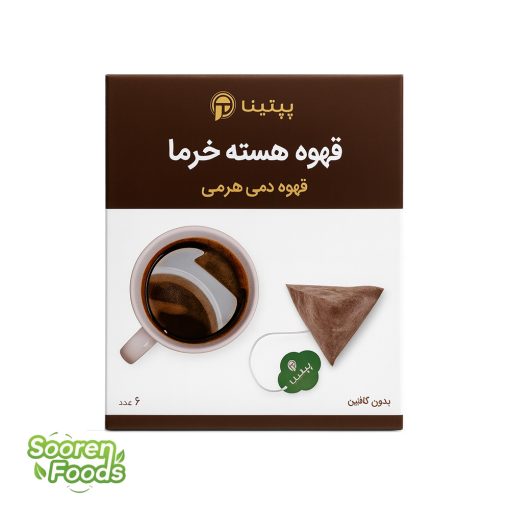 قهوه هسته خرما پپتینا بسته 6 عددی – نوشیدنی سالم بدون کافئین