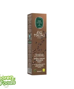 خمیردندان قهوه ایوب صبری وگان با عصاره طبیعی قهوه و اکالیپتوس روی میز صبحگاهی