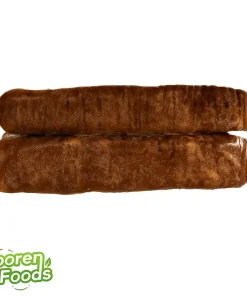 بسته وکیوم‌شده کباب برگ گیاهی وایزفود با ظاهر تمیز و آماده پخت – مناسب برای فروشگاه وگان سورن فودز