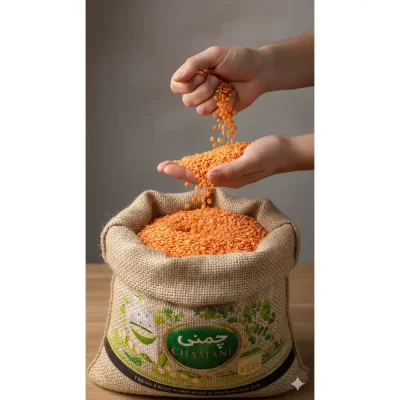 محصول دال عدس چمنی ارگانیک 